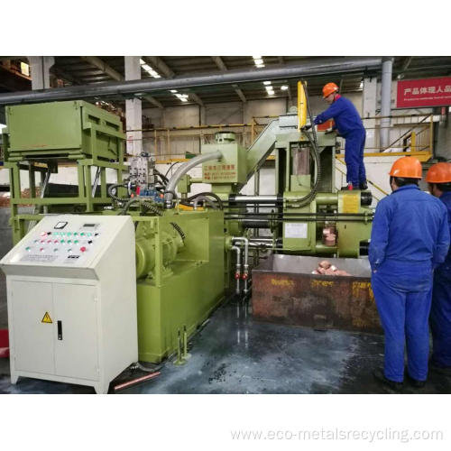 Horizontal Automatic Steel Metal Removal Briquetting Press